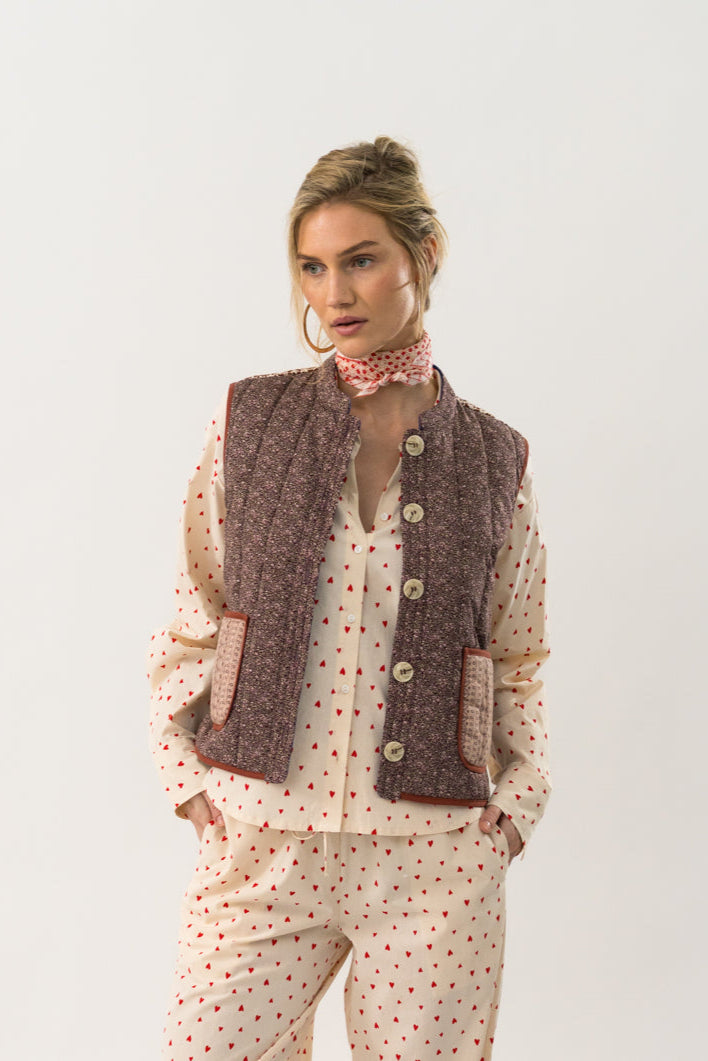 Cairo vest - Flower Print